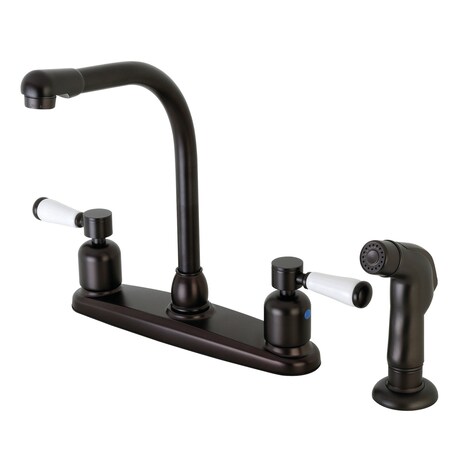 Paris FB755DPLSP 8-Inch Centerset Kitchen Faucet with Sprayer FB755DPLSP